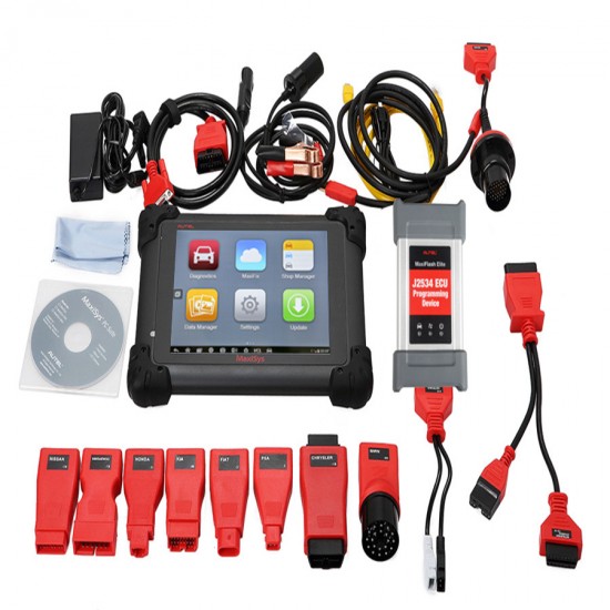 Original Autel MS908P MaxiSys MS908s Pro Wifi OBD Full System Diagnostic with J2534 MaxiFlash Elite