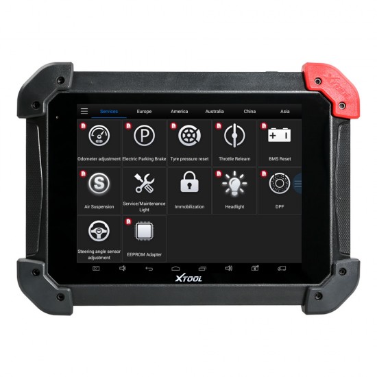 XTool PS90 Tablet Vehicle Diagnostic Tool Support Wifi and Special Function Free Update Online for 2 Years