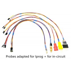 Probes Adapters for in-circuit ECU Work with Iprog+ Programmer and Xprog
