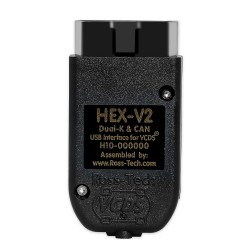 VCDS V2 19.6.2 HEX-V2 English Version Intelligent Dual-K CAN USB Interface Car Auto Fault Diagnosis Wire Cable with CD Software