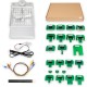 Latest Version LED BDM Frame With 4 Probes Mesh + BDM Probe Adapters For KESS Dimsport KTAG Full Set