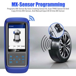 XTOOL TP150 Tire Pressure Monitoring System OBD2 TPMS Scanner Tool with 315/433 MHZ Sensor