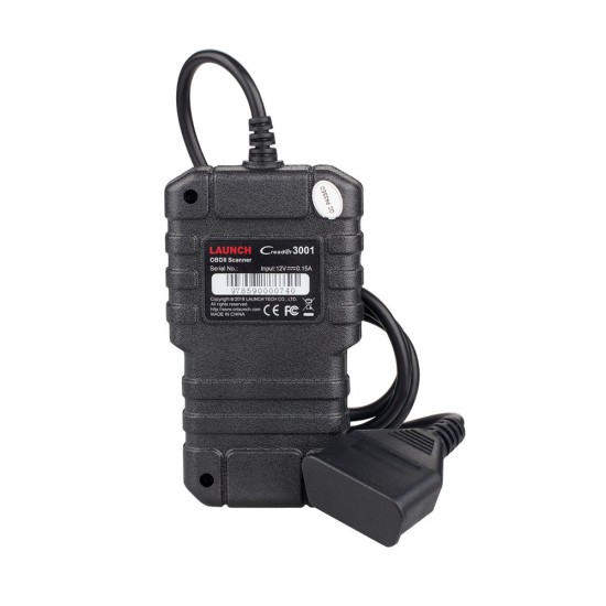 Launch Creader 3001 Full OBDII/EOBD Code Reader Scanner CR3001 Diagnostic Tool Multilingual