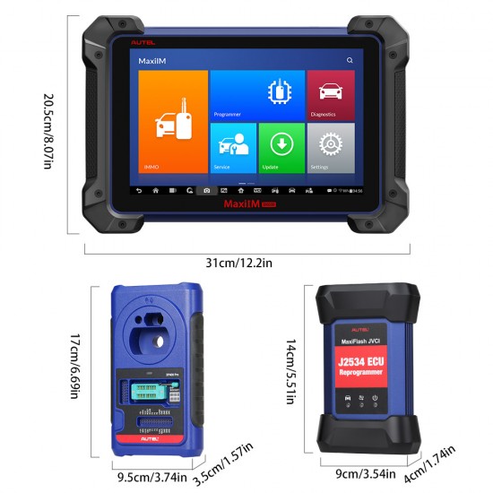 Original Autel MaxiIM IM608 PRO Auto Key Programmer Diagnostic Tool with XP400 Pro (Upgraded Version of Autel IM608)