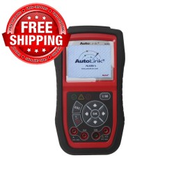 100% Original Autel AutoLink AL539B OBDII Code Reader Battery Test Tool