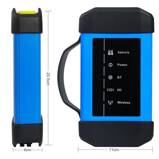 Launch X431 V+ Global Version Bi-Directional Diagnostic Scanner and HD3 HD III Truck Module for Gasoline and Diesel Vehicles