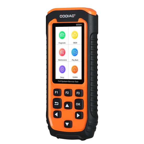 GODIAG GD201 Professional OBDII All-makes Full System Diagnostic Tool with 29 Service Reset Functions