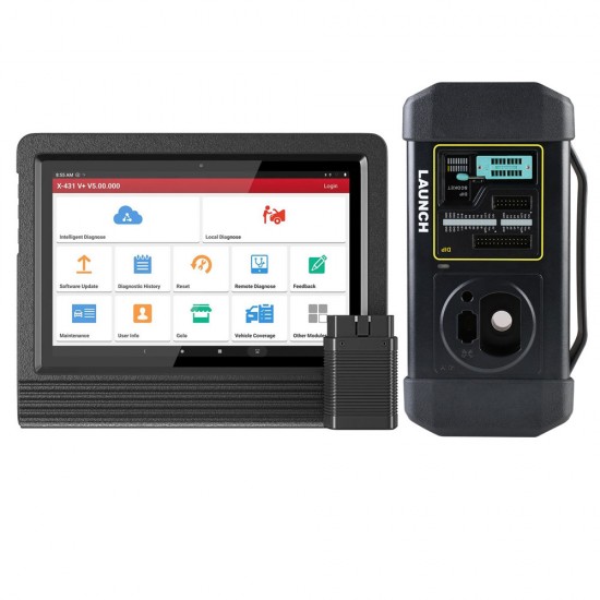 Launch X431 V+ V4.0 Full System Bi-Directional Diagnostic Scanner with X-PROG3 GIII Immobilizer Programmer