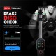 Autel MaxiTPMS TBE200E Tire Brake Examiner 2022 Newest Laser Tire Tread Depth Brake Disc Wear 2in1 Tester Work with ITS600E