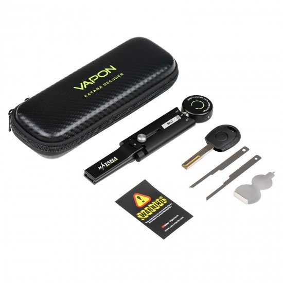 2023 Vapon Katana Decoder HU92 Auto Pick and Decoder Lockpick Tool Locksmith Tool