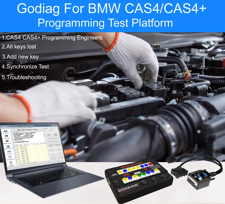 GODIAG-CAS4-CAS4-Test-Platform-for-BMW-Supports-Off-Site-Key-Programming-SK310