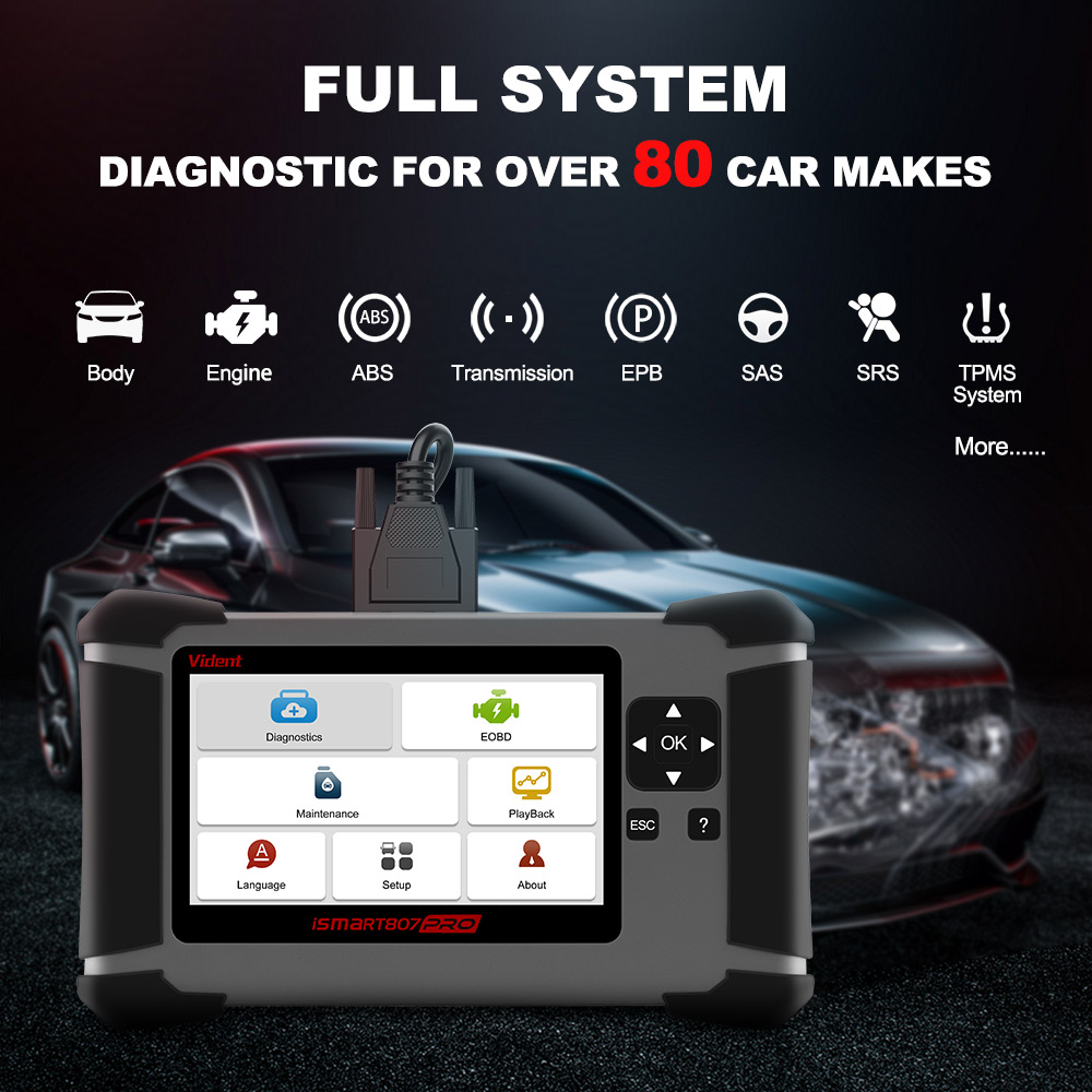 Vident-iSmart807Pro-All-System-OBD-OBDII-Scanner-OBD-OBD2-All-Makes-Diagnostic-Tool-DPF-ABS-AIRBAG-OIL-LIFE-RESET-HKSP372